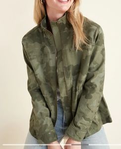 Old Navy Cam Cameo Utility Jacket